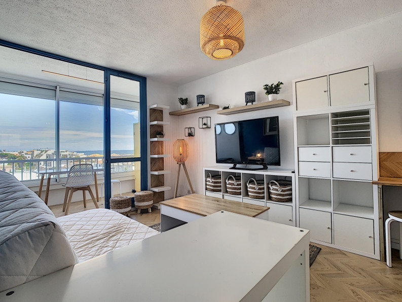 en location saisonnière Studio cabine Carnon - Photo 3