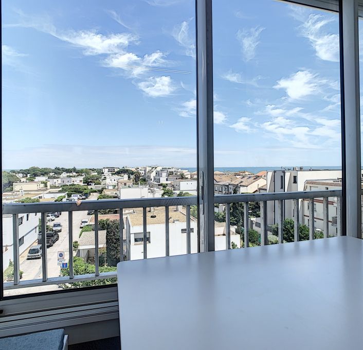 en location saisonnière Studio cabine Carnon