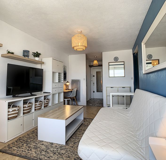 en location saisonnière Studio cabine Carnon