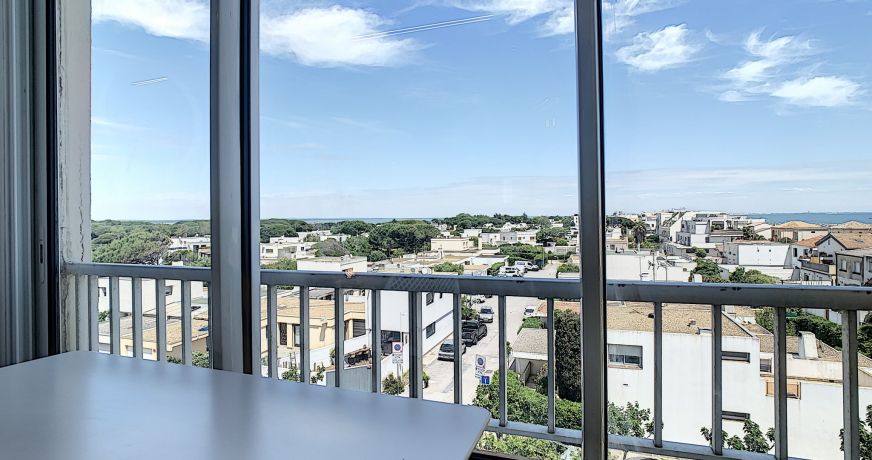 en location saisonnière Studio cabine Carnon