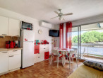 en location saisonnière Studio cabine Carnon
