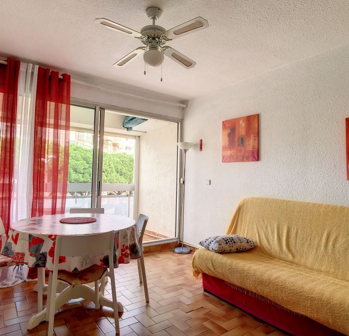 en location saisonnière Studio cabine Carnon