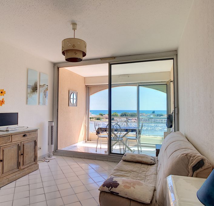 en location saisonnière Studio cabine Carnon