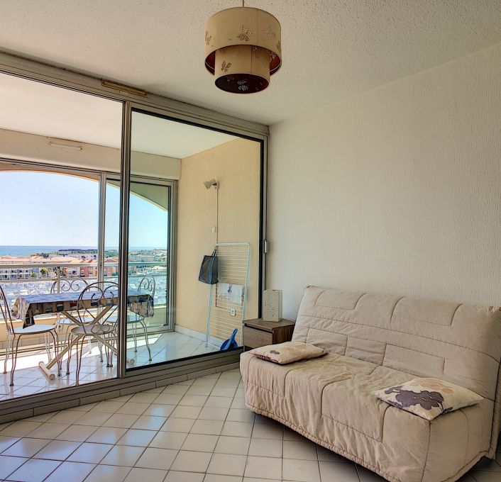 en location saisonnière Studio cabine Carnon