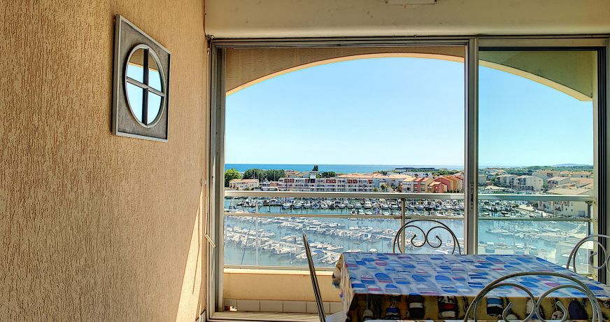 en location saisonnière Studio cabine Carnon