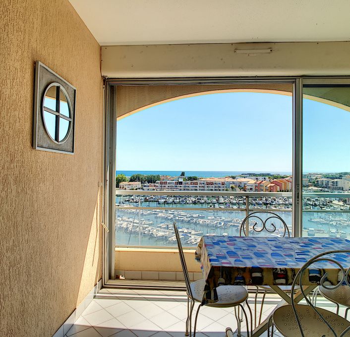 en location saisonnière Studio cabine Carnon