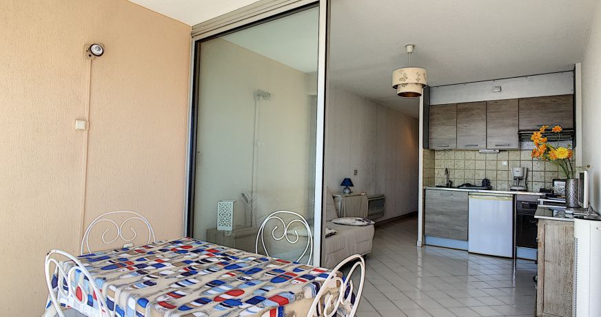 en location saisonnière Studio cabine Carnon