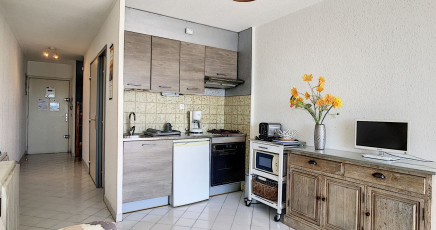 en location saisonnière Studio cabine Carnon