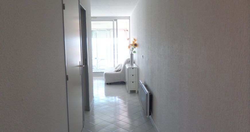 en location saisonnière Studio cabine Carnon