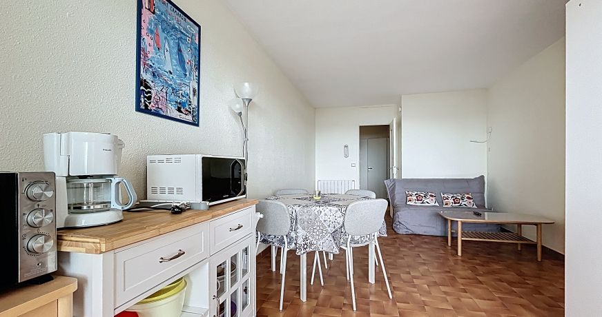 en location saisonnière Studio cabine Palavas Les Flots