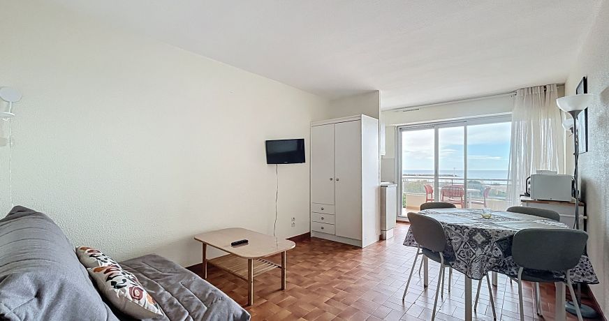 en location saisonnière Studio cabine Palavas Les Flots