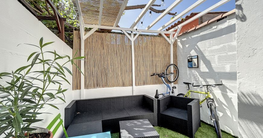 en location saisonnière Duplex Carnon