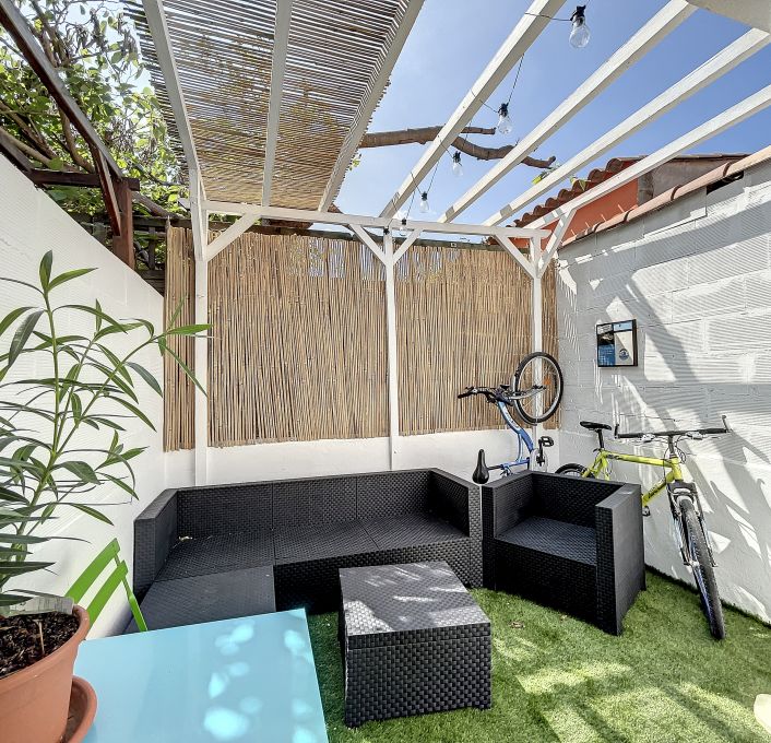 en location saisonnière Duplex Carnon