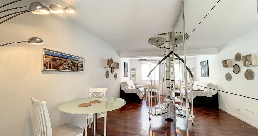 en location saisonnière Duplex Carnon