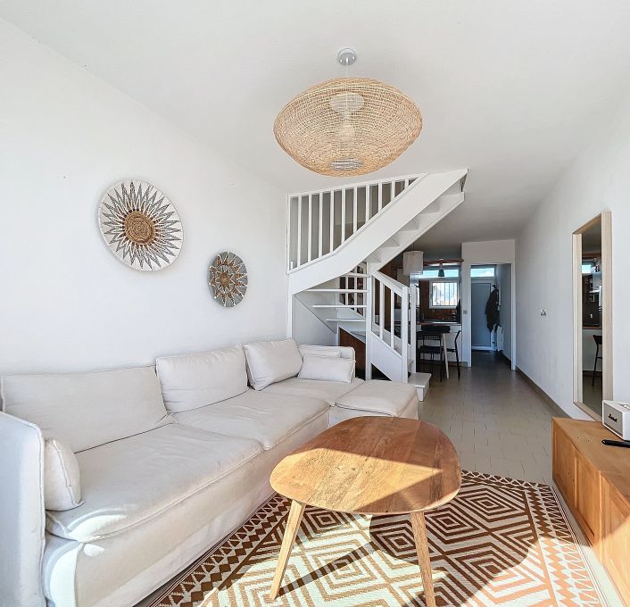 en location saisonnière Duplex Carnon