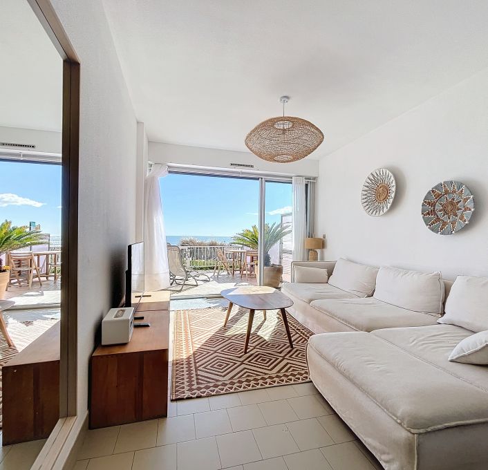 en location saisonnière Duplex Carnon