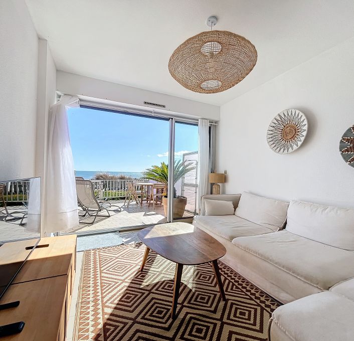 en location saisonnière Duplex Carnon