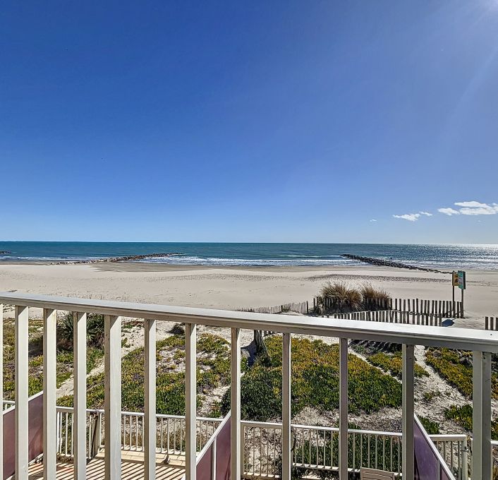 en location saisonnière Duplex Carnon