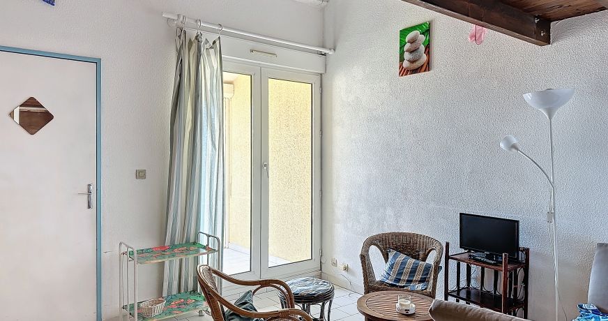 en location saisonnière Studio cabine Carnon