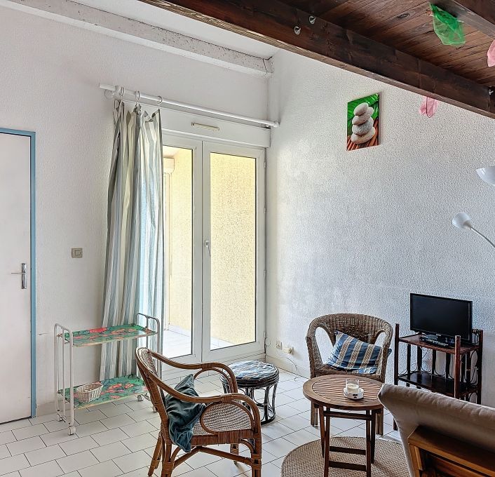 en location saisonnière Studio cabine Carnon