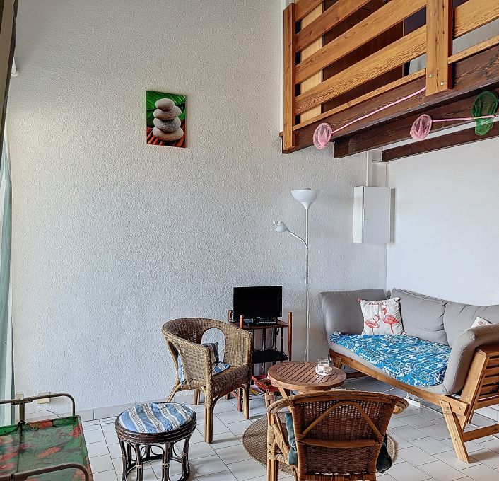 en location saisonnière Studio cabine Carnon