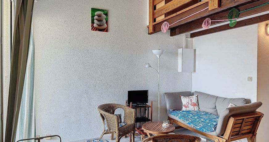 en location saisonnière Studio cabine Carnon