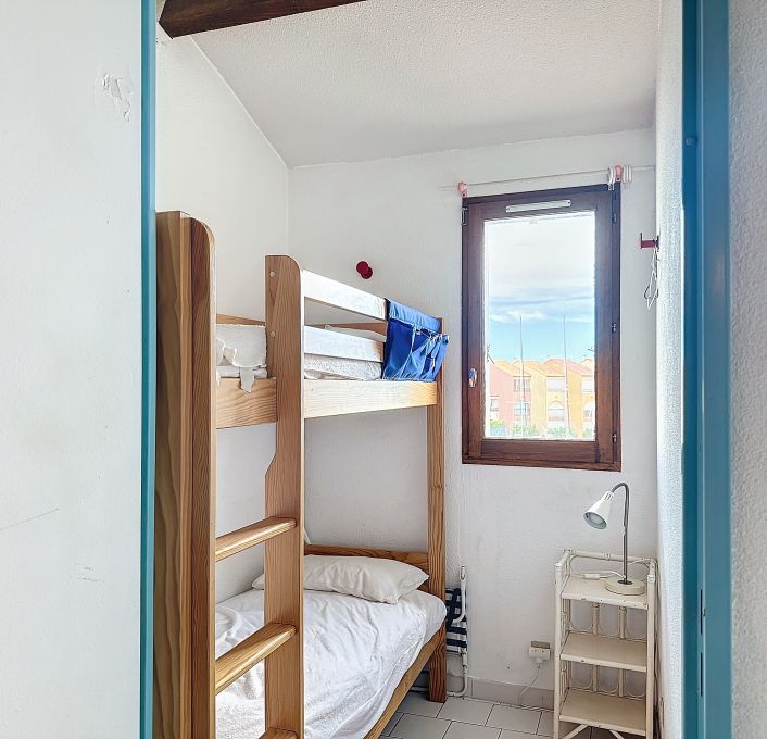 en location saisonnière Studio cabine Carnon