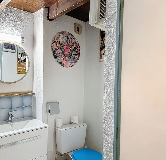 en location saisonnière Studio cabine Carnon