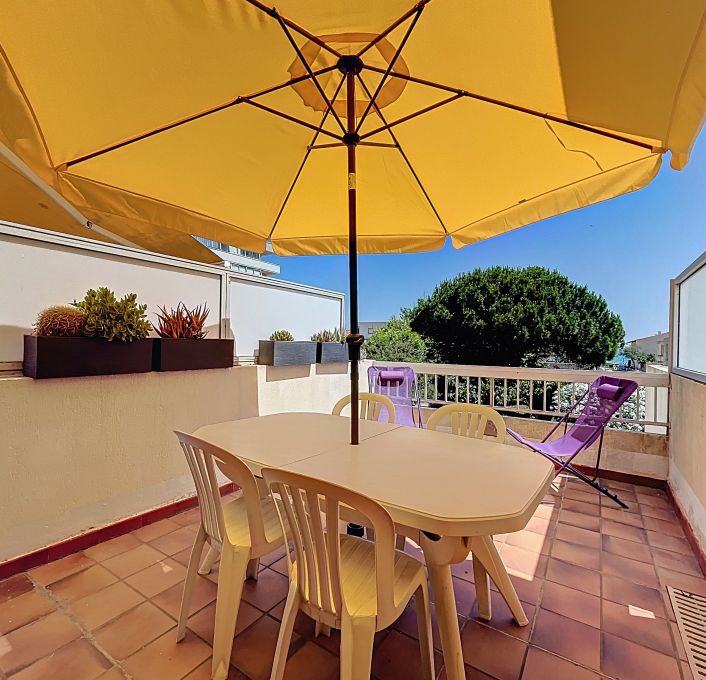 en location saisonnière Appartement Carnon