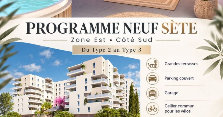 vente Appartement Sete