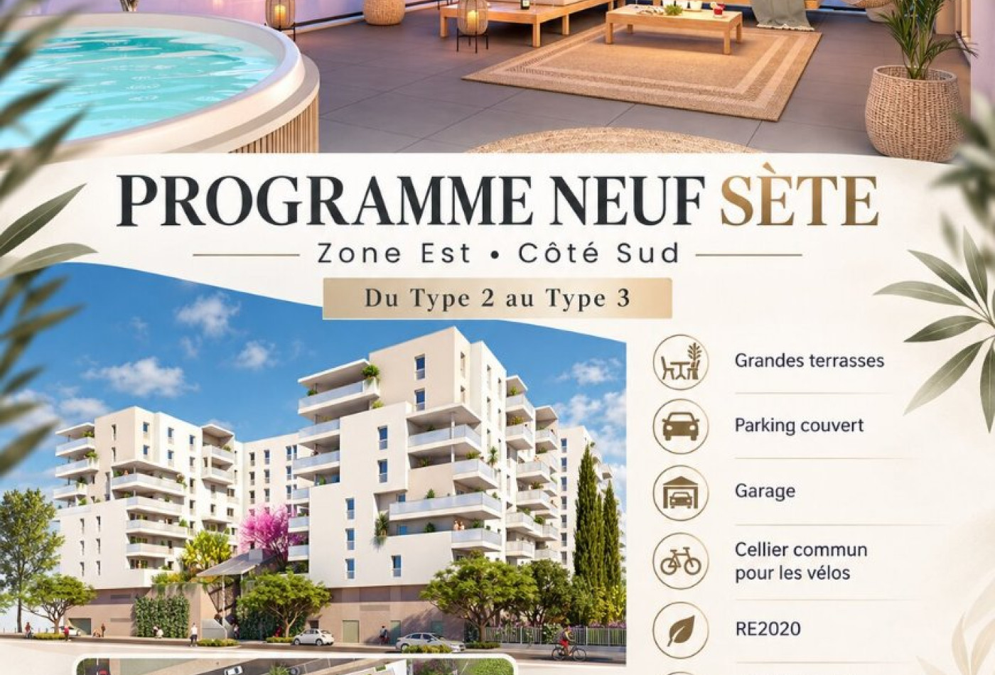 vente Appartement Sete - Photo 1
