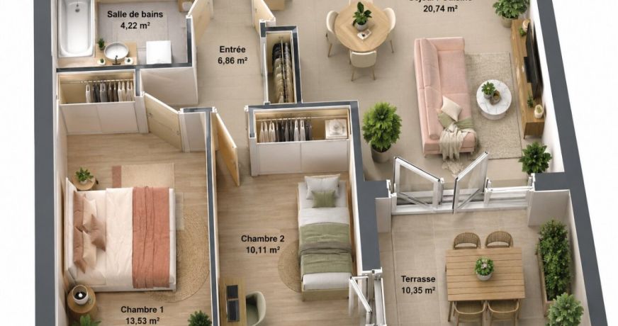 vente Appartement Marseillan