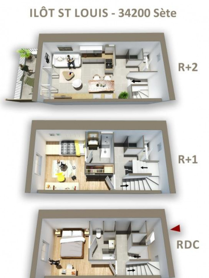 sale Maison en vefa Sete - Photo 2