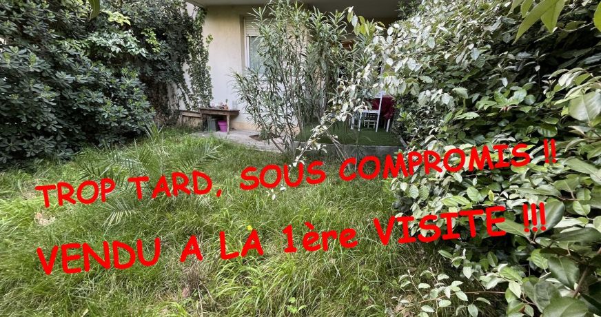 vente Appartement en rez de jardin Montpellier