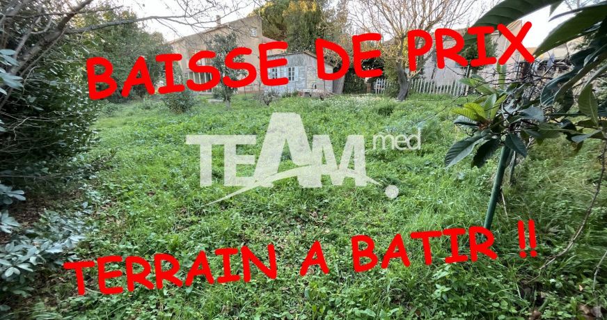 vente Terrain constructible Montbazin