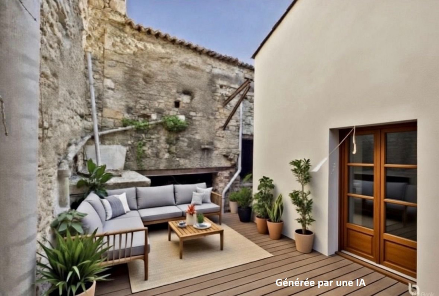 à vendre Remise en pierre Saint Genies De Fontedit - Photo 7