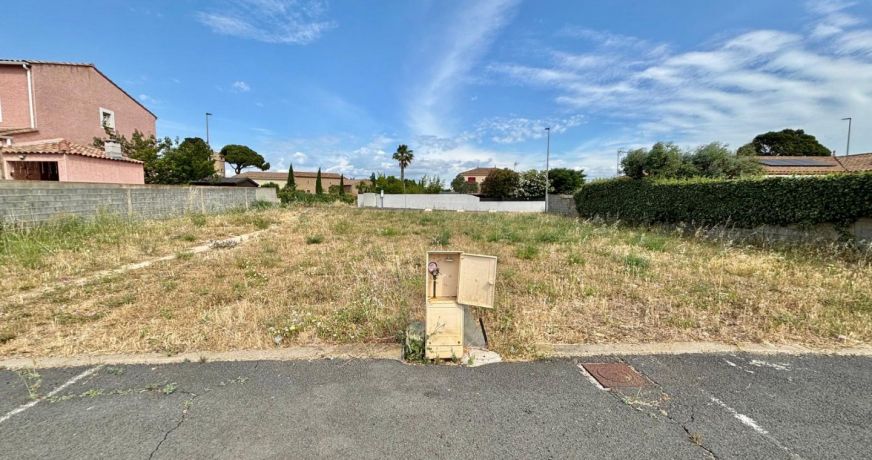 vente Terrain Sauvian