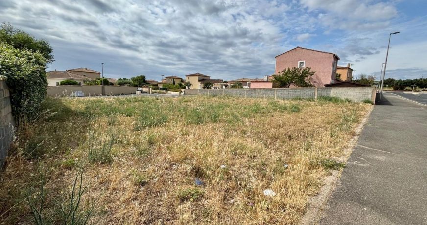 vente Terrain Sauvian