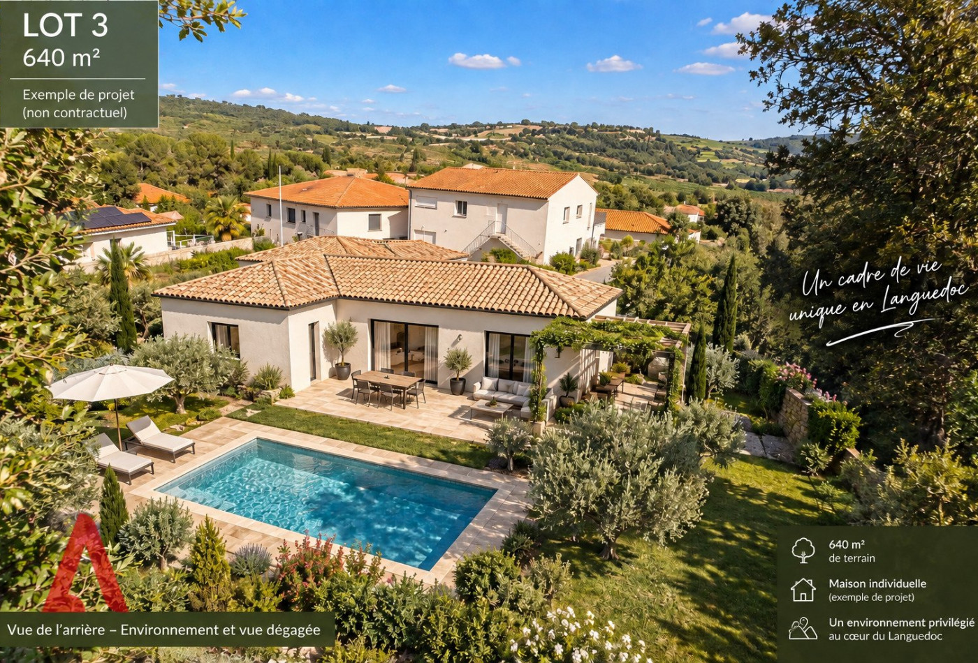vente Terrain Gabian - Photo 1