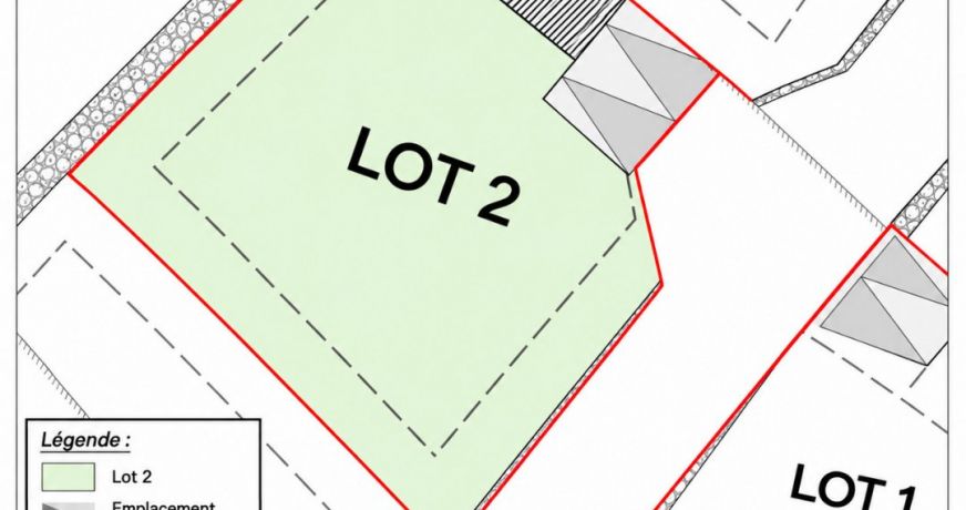 vente Terrain Gabian
