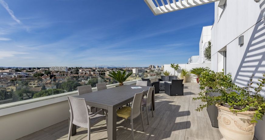 vente Villa sur toit Montpellier
