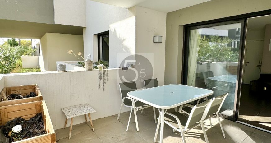 vente Appartement en rez de jardin Lattes