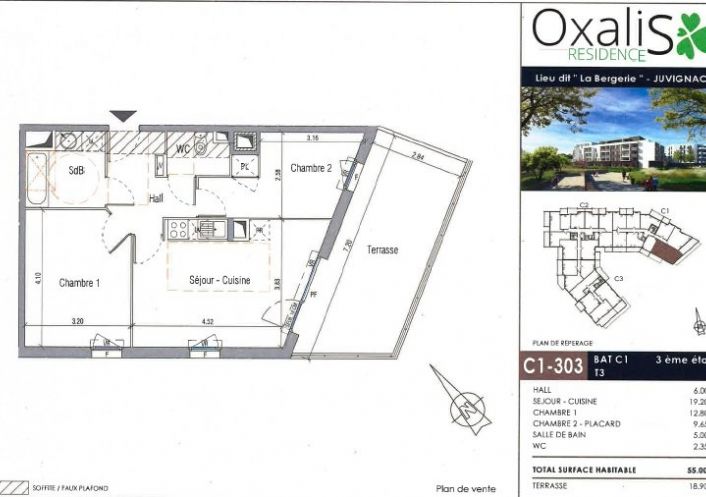 location Appartement Juvignac