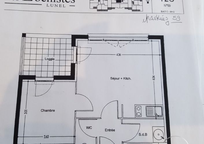 à louer Appartement Lunel