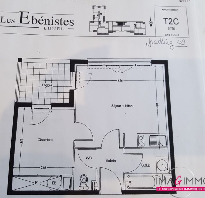 à louer Appartement Lunel