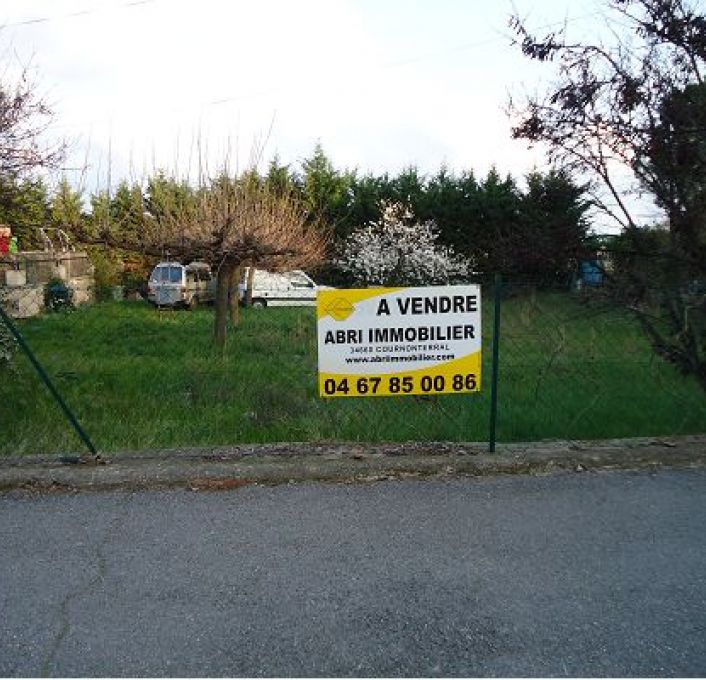 vente Terrain constructible Cournonsec