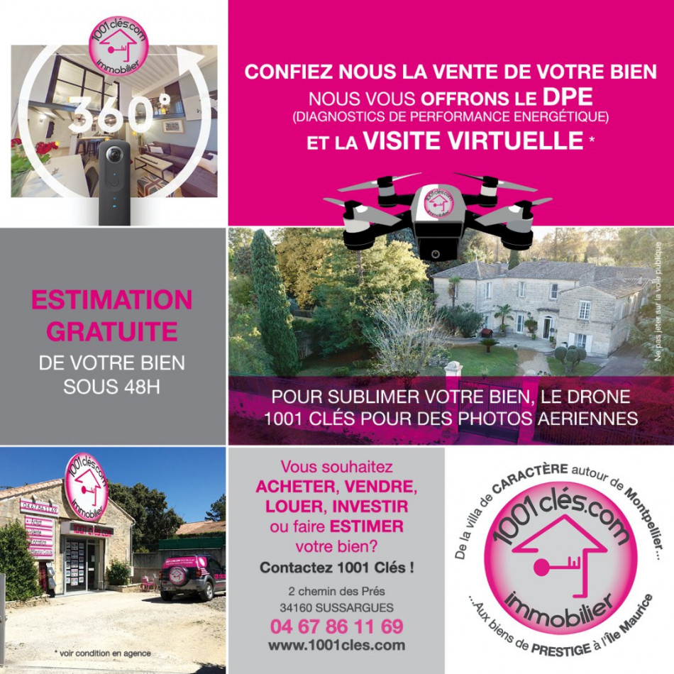  vendre Villa Aubais