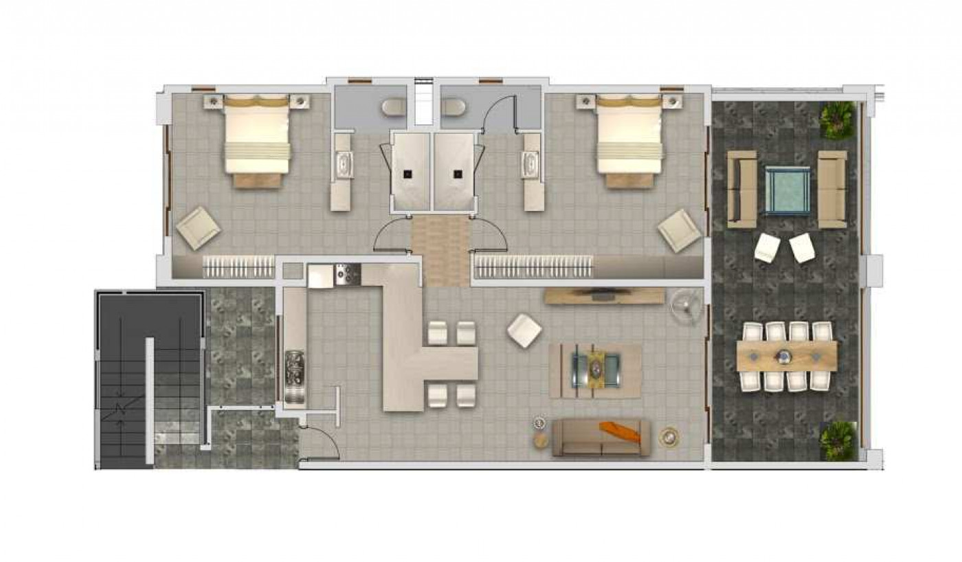 à vendre Appartement en résidence Ile Maurice - Bain Boeuf - Photo 3