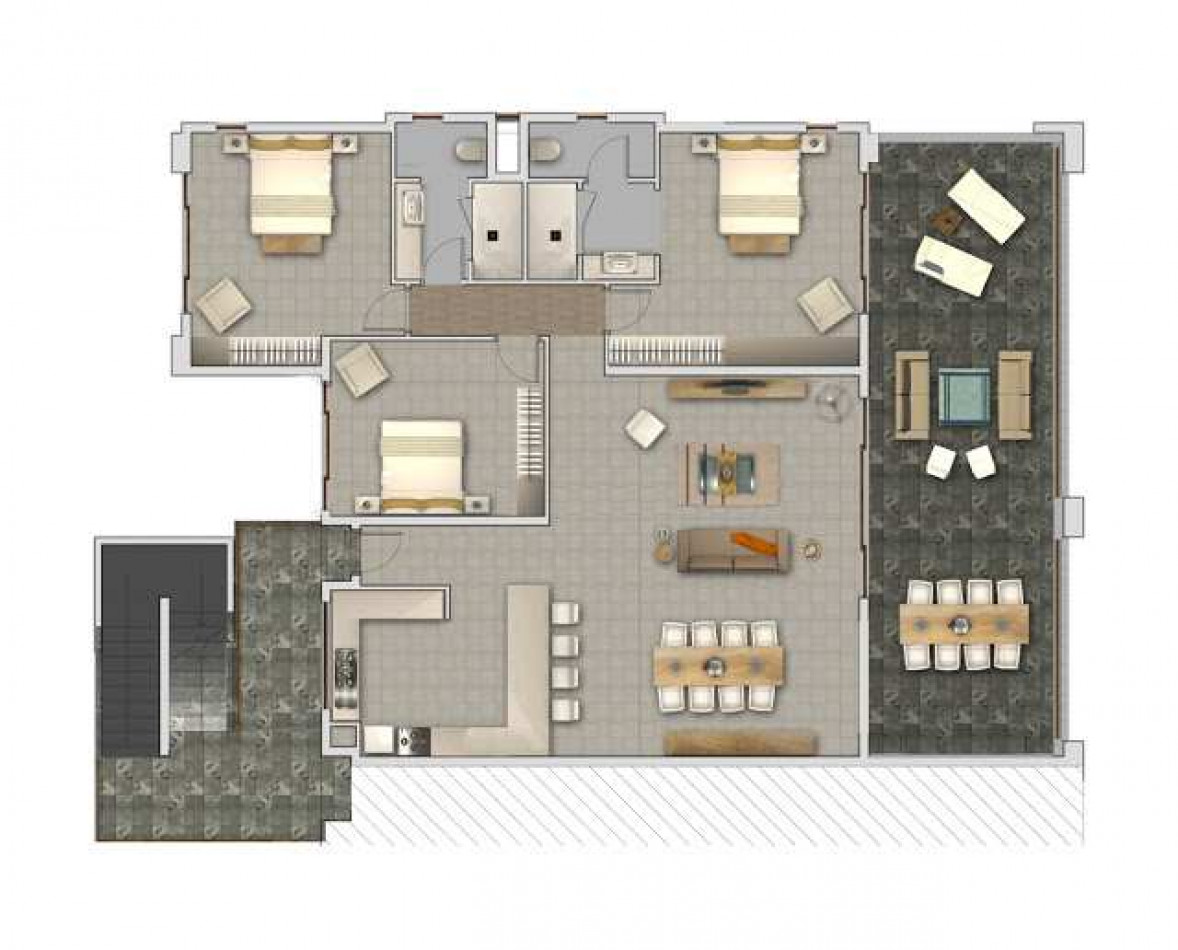 à vendre Appartement en résidence Ile Maurice - Bain Boeuf - Photo 2