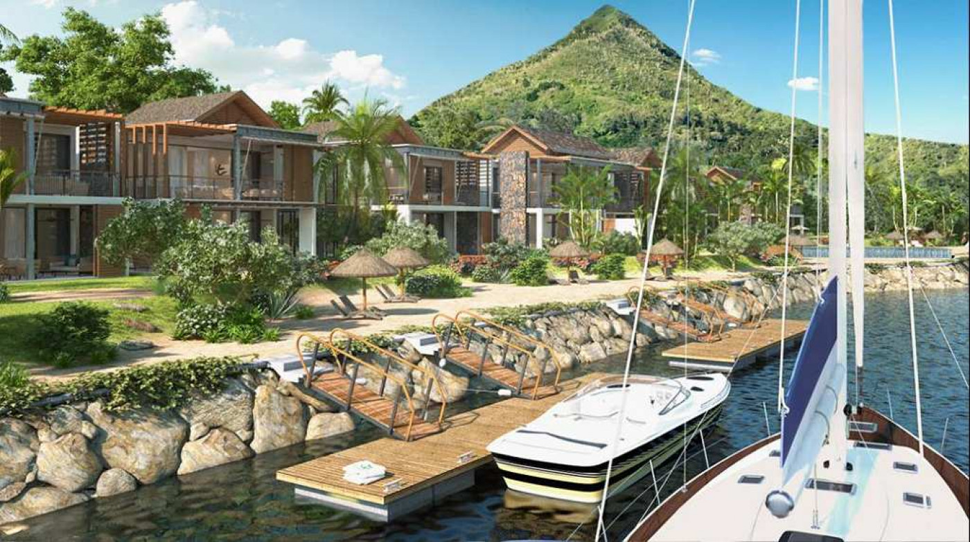 à vendre Appartement en marina Ile Maurice - Riviere Noire - Photo 1